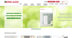 Desktop Screenshot of erkado.pl